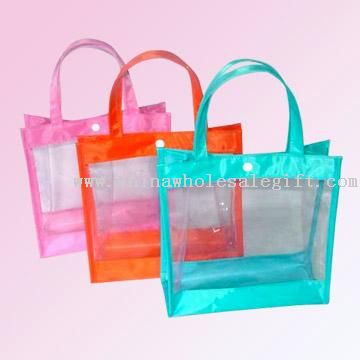 PVC transparan Tote Bags